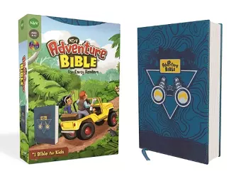 NIrV, Adventure Bible for Early Readers, Leathersoft, Blue, Full Color cover