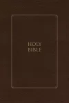 KJV, Thompson Chain-Reference Bible, Large Print, Leathersoft, Brown, Red Letter, Thumb Indexed, Comfort Print cover