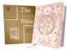The Jesus Bible Artist Edition, ESV, Leathersoft, Peach Floral cover