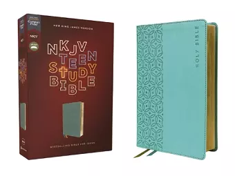 NKJV, Teen Study Bible, Leathersoft, Teal, Comfort Print cover