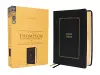 KJV, Thompson Chain-Reference Bible, Leathersoft, Black, Red Letter, Comfort Print cover