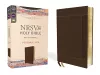 NRSVue, Holy Bible, Personal Size, Leathersoft, Brown, Comfort Print cover