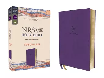 NRSVue, Holy Bible, Personal Size, Leathersoft, Purple, Comfort Print cover