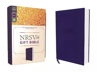 NRSVue, Gift Bible, Leathersoft, Blue, Comfort Print cover