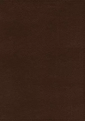 NKJV, Thompson Chain-Reference Bible, Leathersoft, Brown, Red Letter, Thumb Indexed cover
