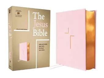 The Jesus Bible, ESV Edition, Leathersoft over Board, Pink cover