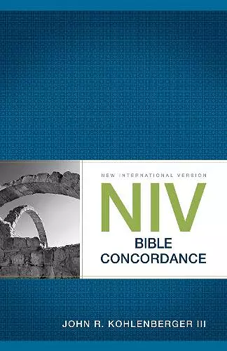 NIV Bible Concordance cover