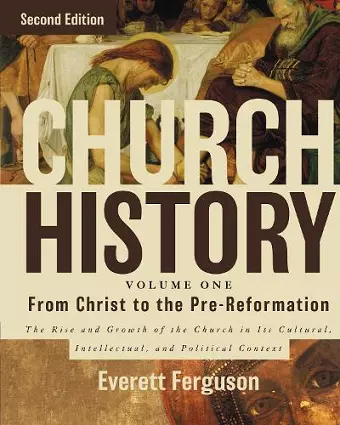 Church History, Volume One: From Christ to the Pre-Reformation cover