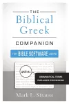 The Biblical Greek Companion for Bible Software Users cover