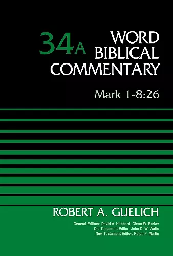 Mark 1-8:26, Volume 34A cover