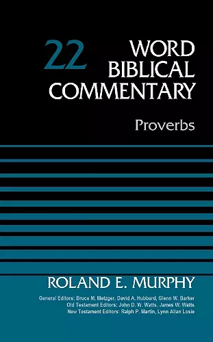 Proverbs, Volume 22 cover