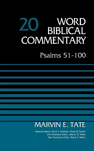 Psalms 51-100, Volume 20 cover