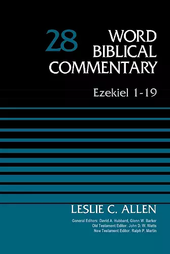 Ezekiel 1-19, Volume 28 cover