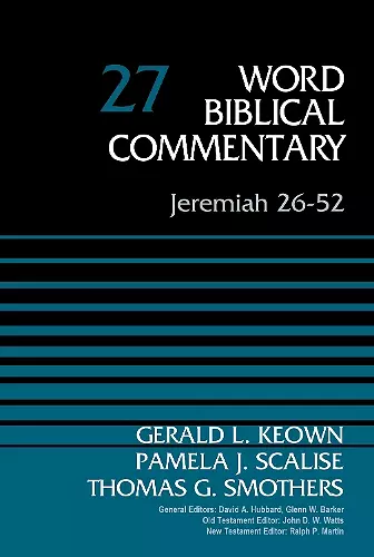 Jeremiah 26-52, Volume 27 cover