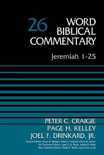 Jeremiah 1-25, Volume 26 cover