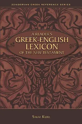 A Reader's Greek-English Lexicon of the New Testament cover