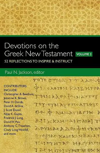 Devotions on the Greek New Testament, Volume Two cover