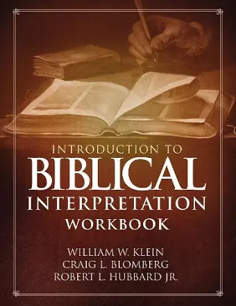 Introduction to Biblical Interpretation Workbook cover