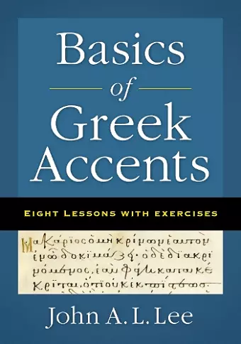 Basics of Greek Accents cover