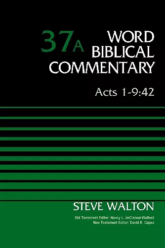 Acts 1-9:42, Volume 37A cover