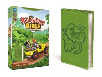 NIrV, Adventure Bible for Early Readers, Leathersoft, Green, Full Color cover