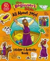 The Beginner's Bible All About Jesus Sticker and Activity Book cover