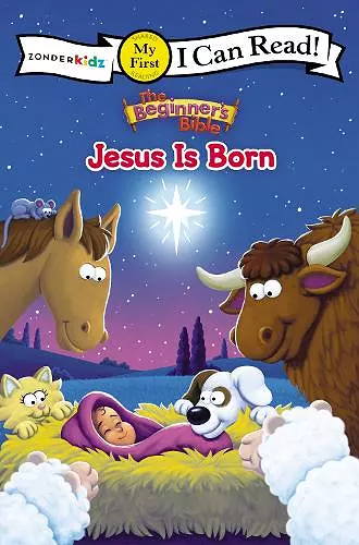 The Beginner's Bible Jesus Is Born cover