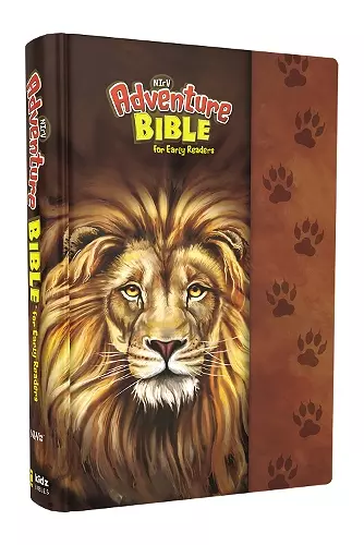 NIrV, Adventure Bible for Early Readers, Hardcover, Full Color, Magnetic Closure, Lion cover