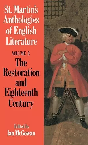 St. Martin's Anthologies of English Literature cover