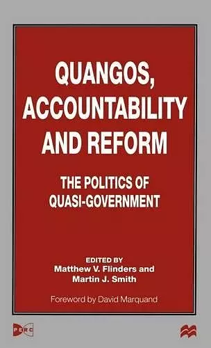 Quangos, Accountability and Reform cover