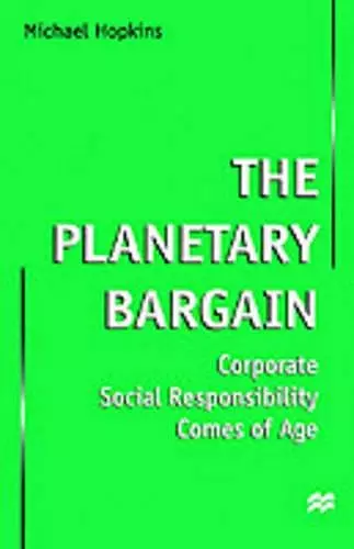 The Planetary Bargain cover