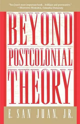 Beyond Postcolonial Theory cover