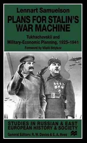 Plans for Stalin's War-Machine cover