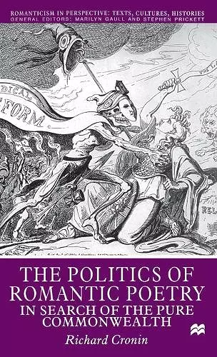 The Politics of Romantic Poetry cover