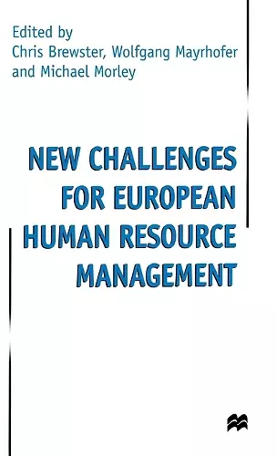 New Challenges for European Resource Management cover