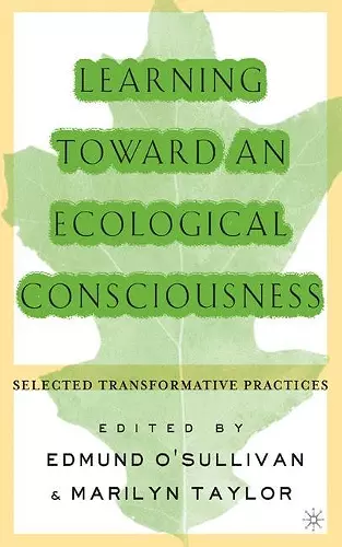 Learning Toward an Ecological Consciousness cover