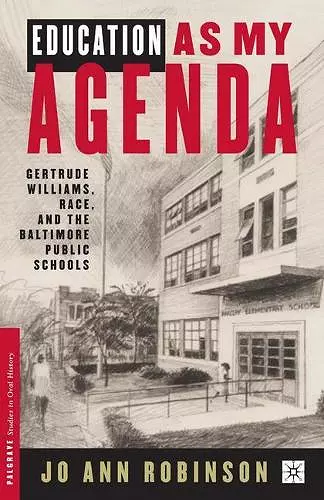Education As My Agenda cover