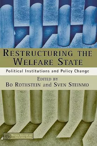 Restructuring The Welfare State cover