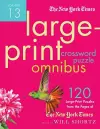 The New York Times Large-Print Crossword Puzzle Omnibus Volume 12 cover