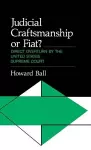 Judicial Craftsmanship or Fiat? cover
