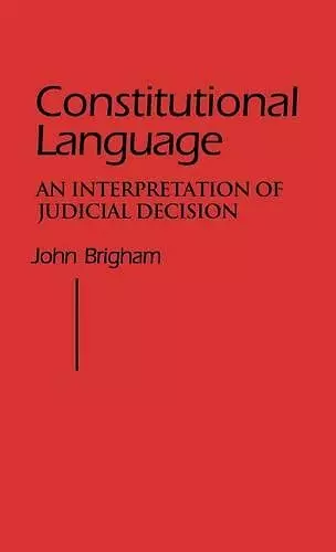 Constitutional Language cover