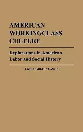 American Workingclass Culture cover
