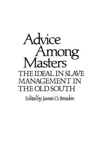 Advice Among Masters cover