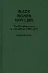 Black Women Novelists cover