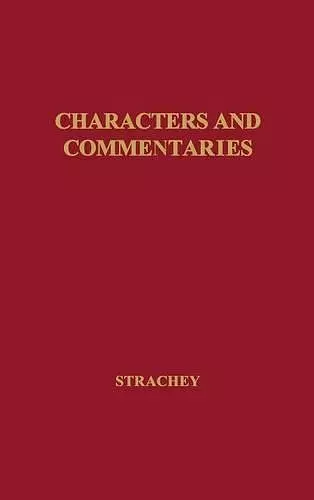 Characters and Commentaries cover