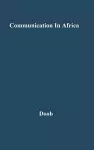 Communication in Africa cover