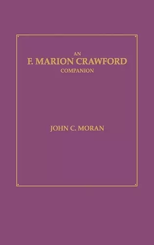 An F. Marion Crawford Companion cover