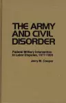 The Army and Civil Disorder cover