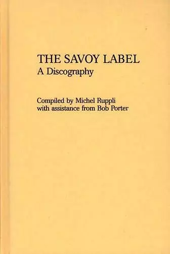 The Savoy Label cover