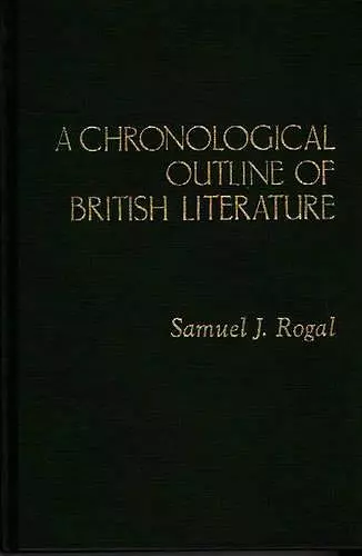 A Chronological Outline of British Literature cover